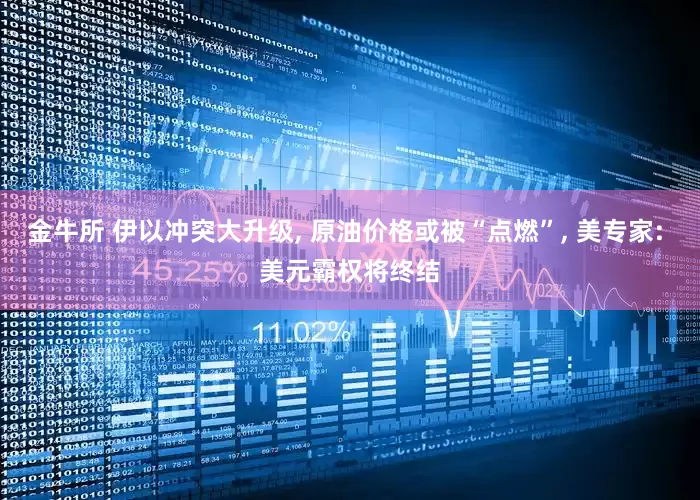 金牛所 伊以冲突大升级, 原油价格或被“点燃”, 美专家: 美元霸权将终结